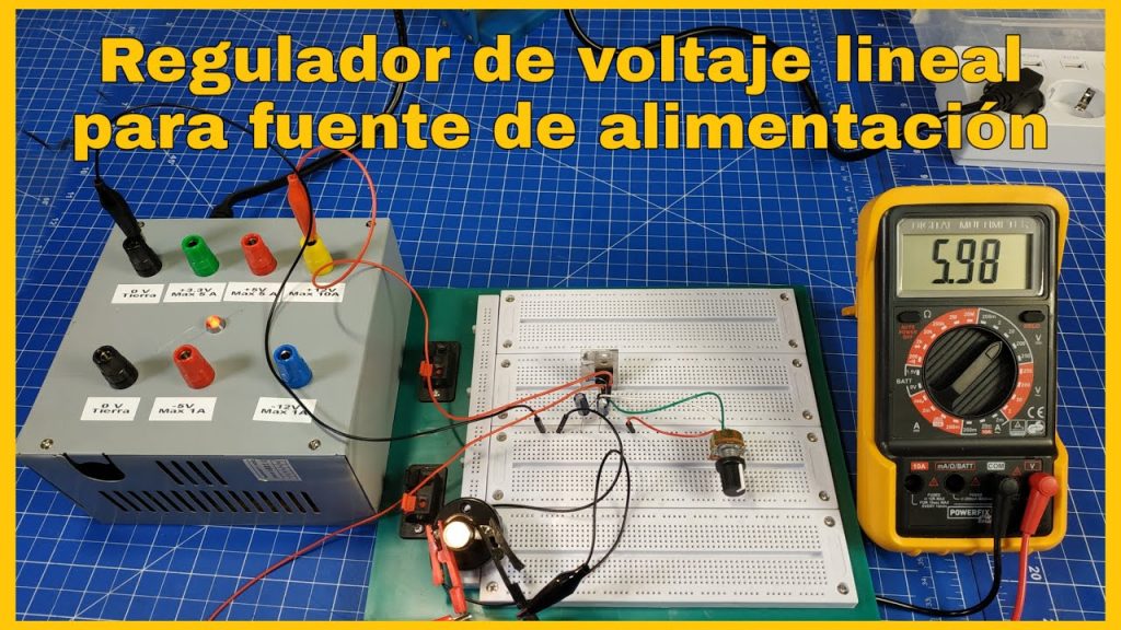 Cómo diseñar un circuito regulador de voltaje paso a paso