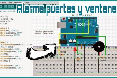 Cómo Diseñar un Sistema de Alarma Casero con Sensores de Puerta/Ventana